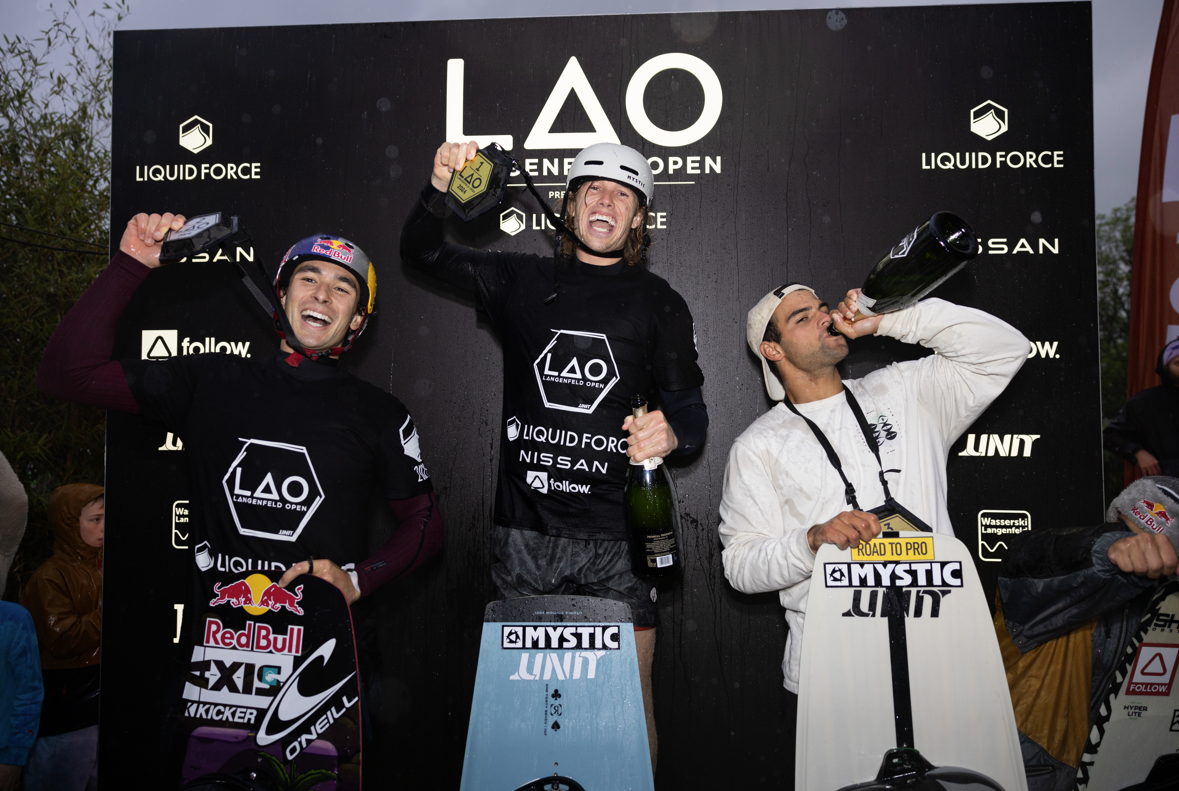 Sieger von Langenfeld Open auf dem Podium